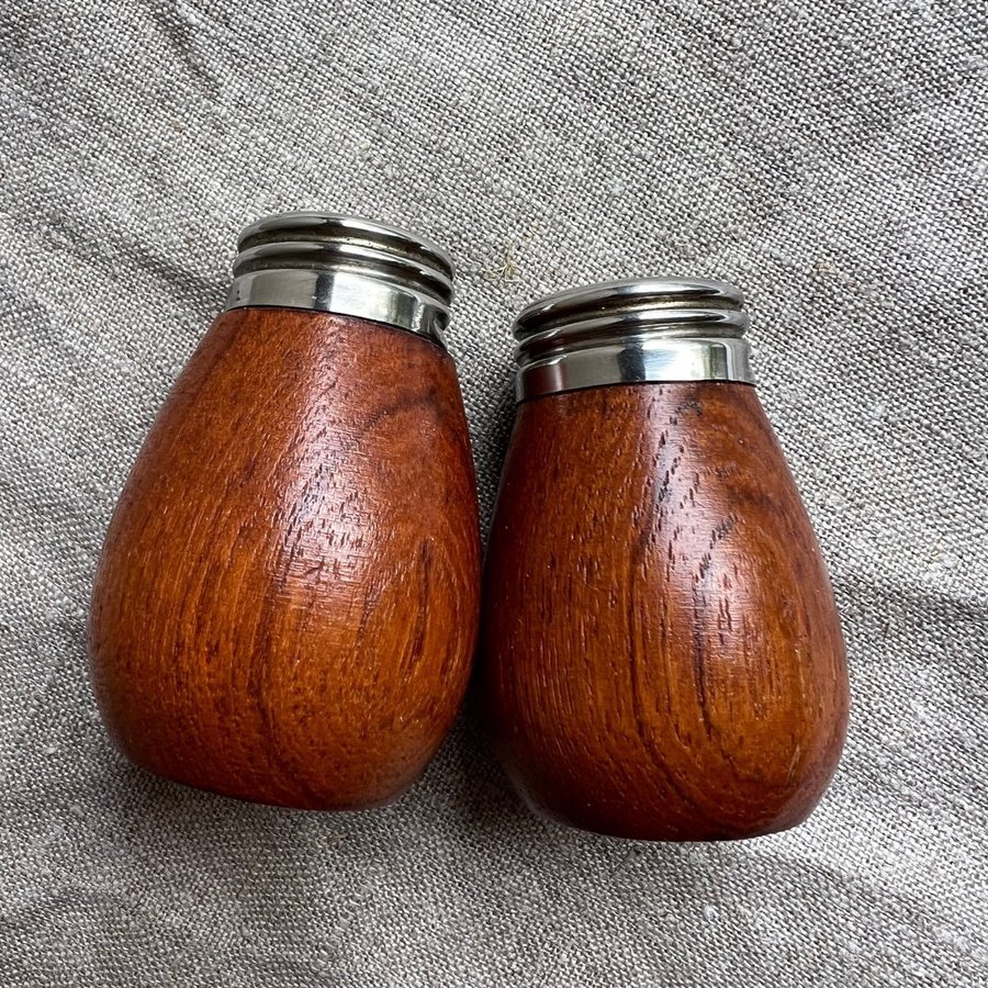 Karl Holmberg Götene Teak Ströare Saltströare 60-tal Midcentury