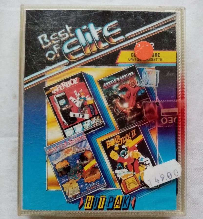 Best of Elite Vol.2 (Elite Systems) Paperboy,Ghosts 'n Goblins mm - Commodore 64