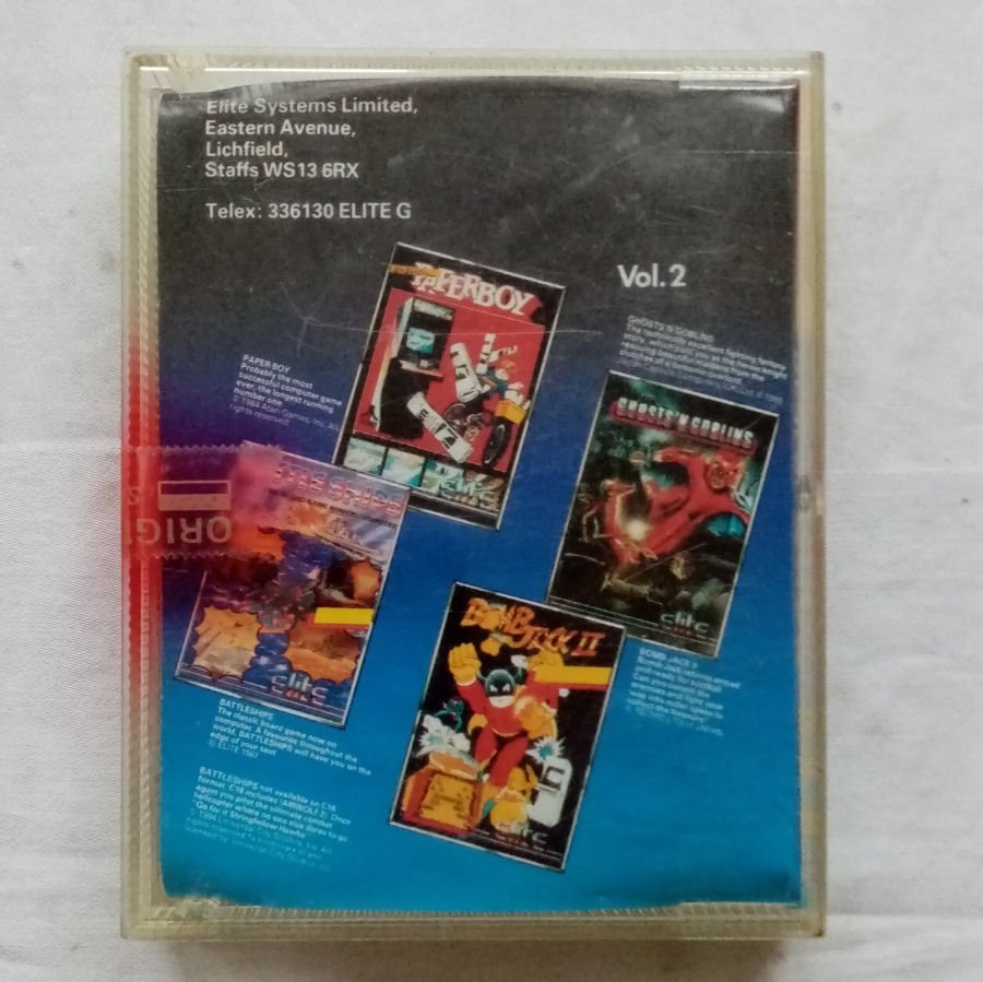 Best of Elite Vol.2 (Elite Systems) Paperboy,Ghosts 'n Goblins mm - Commodore 64