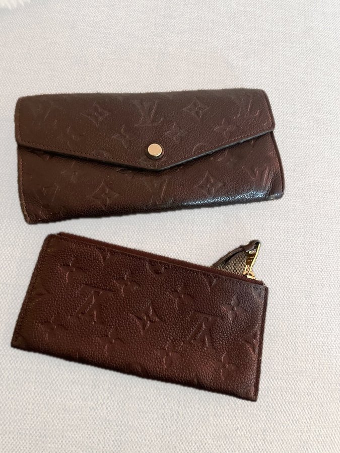 Louis Vuitton Monogram Empreinte Portofeuil Amethyst