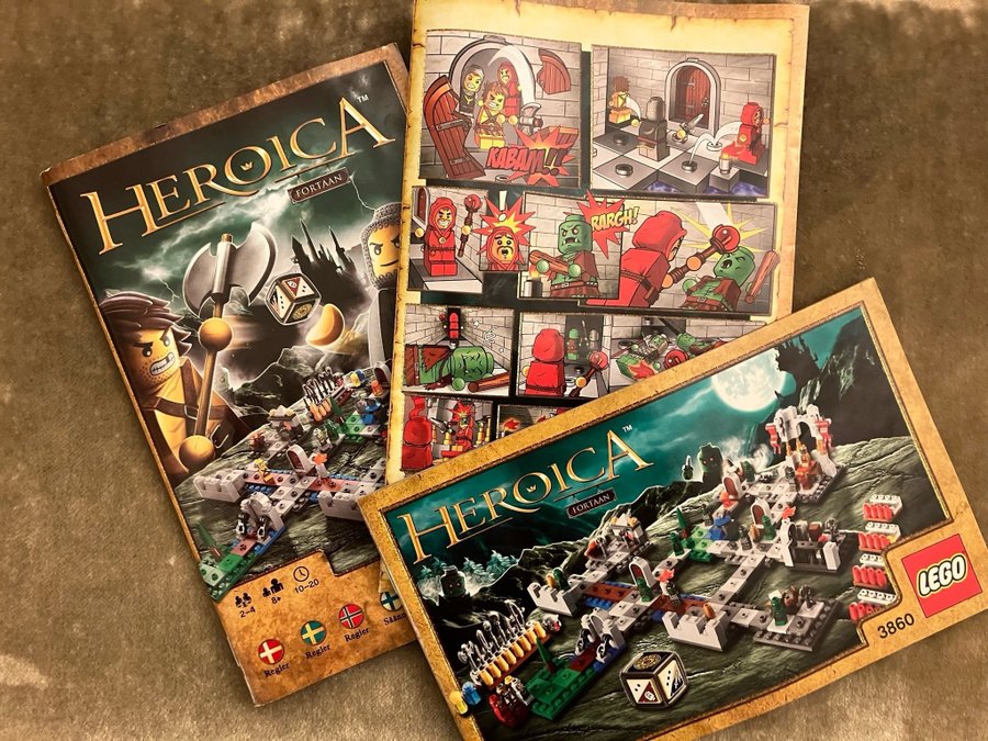 Lego Heroica spel 3860