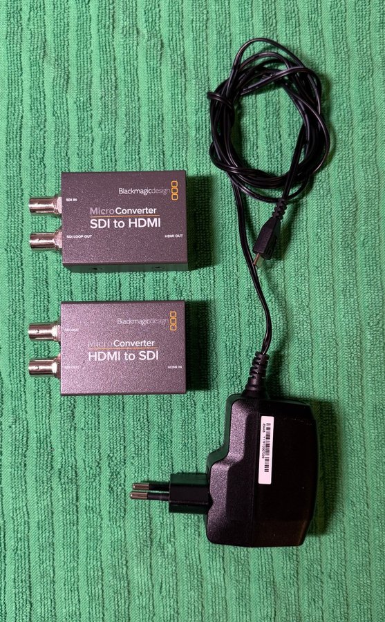 Blackmagicdesign Micro Converter SDI till HDMI och HDMI till SDI