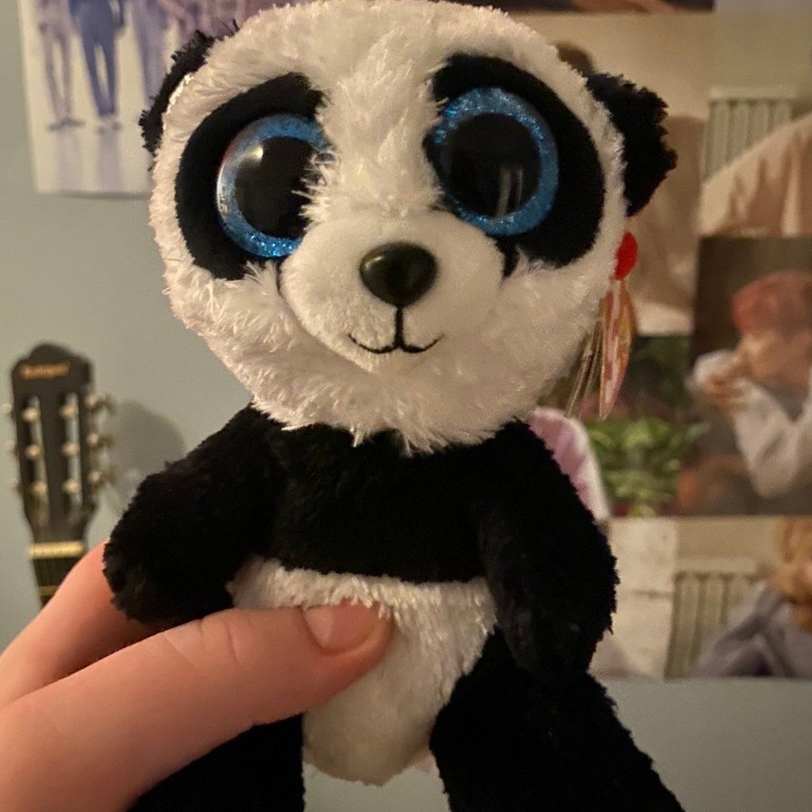 Ty Beanie Boo Panda - Bamboo