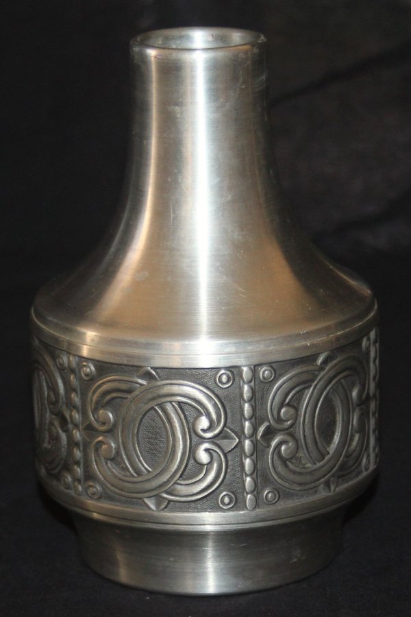 1 st NORWAY GROENLANDICA TINN PEWTER VAS