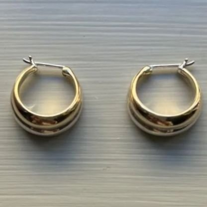 Georg Jensen 750er Curve Ohrringe