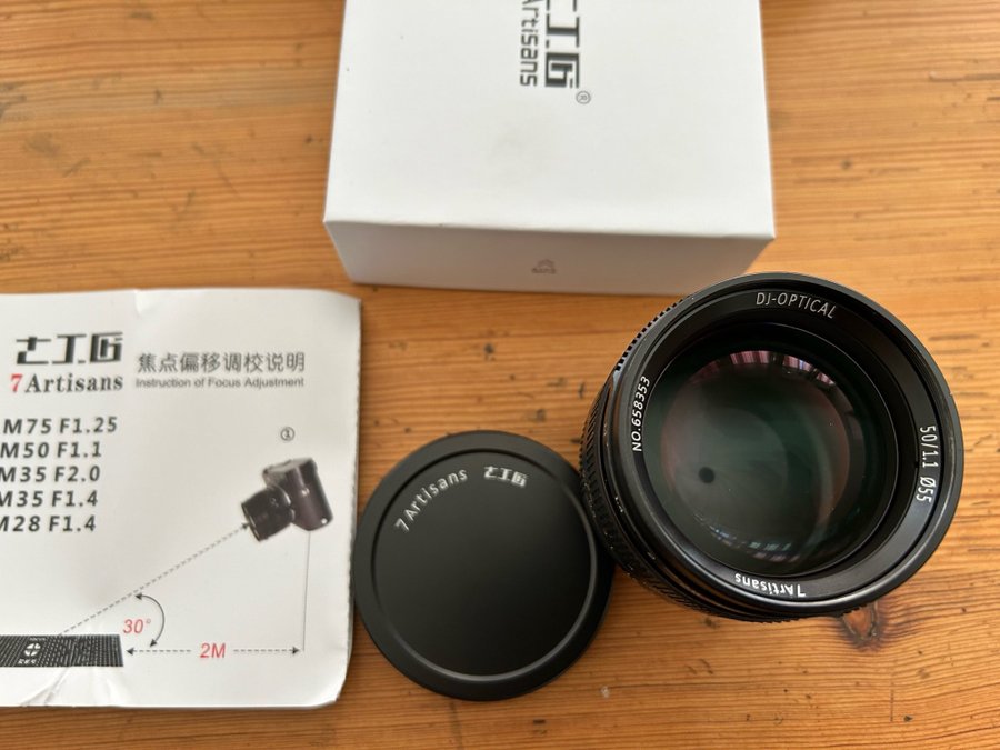 7artisans 50mm f11 Leica M mount