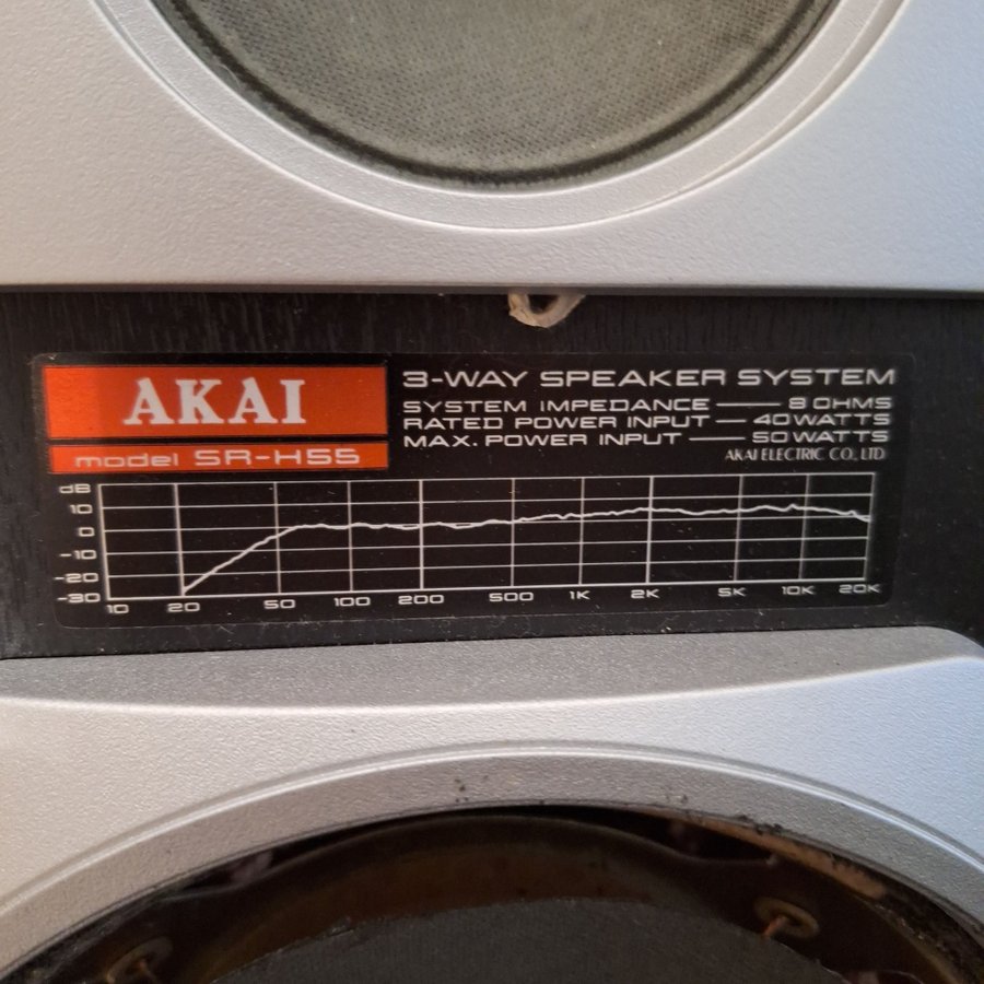 Akai SR-H55 högtalare