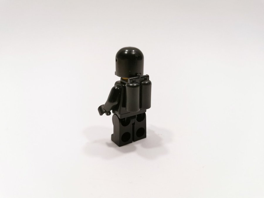 Lego - minifigur - space - klassisk - svart