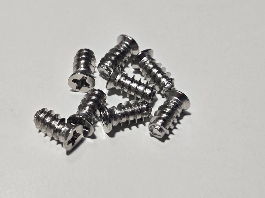 PC case fan screws, M5x8mm, 8pcs