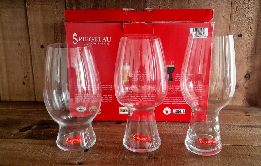 Spiegelau Craft Beer Tasting Kit 3 st fantastik ölglas