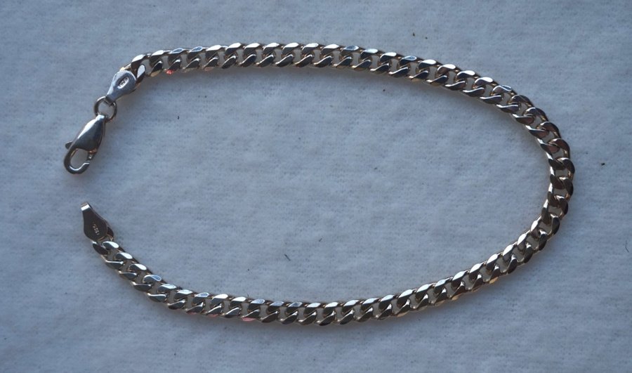 silverarmband, armlänk, pansarlänk