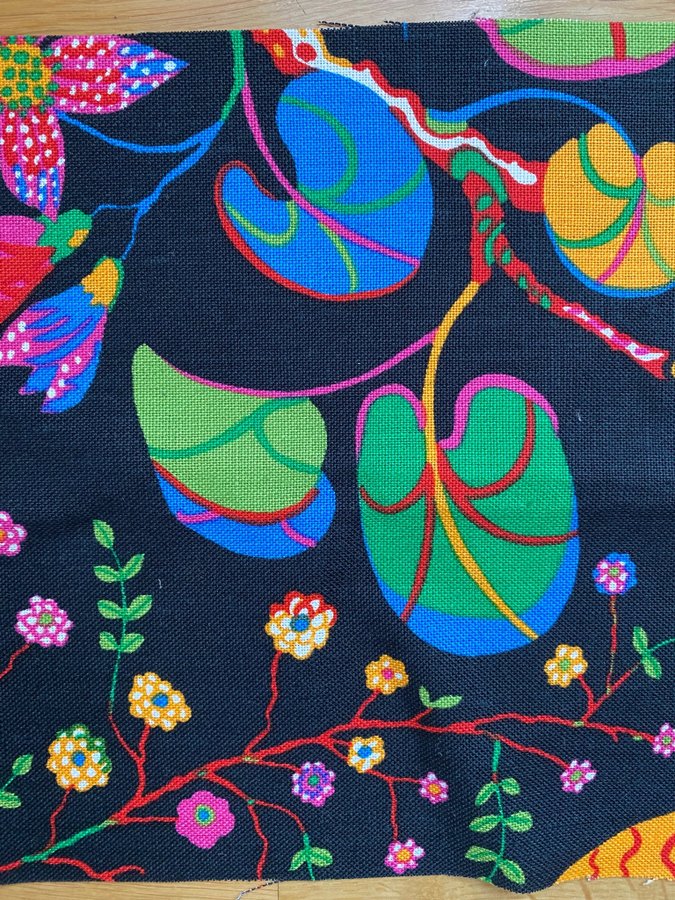 56x26 cm Teheran, stuvbit tyg, 100% lin, Svenskt Tenn, Josef Frank