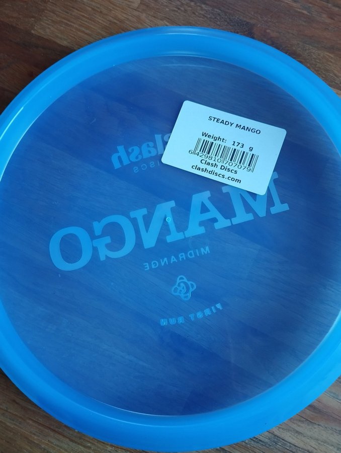 Discgolf Clash Discs Mango Midrange - First run