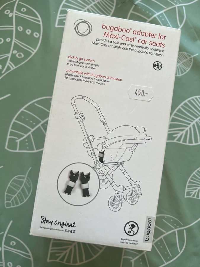 Bugaboo Adapter för Maxi-Cosi bilbarnstolar