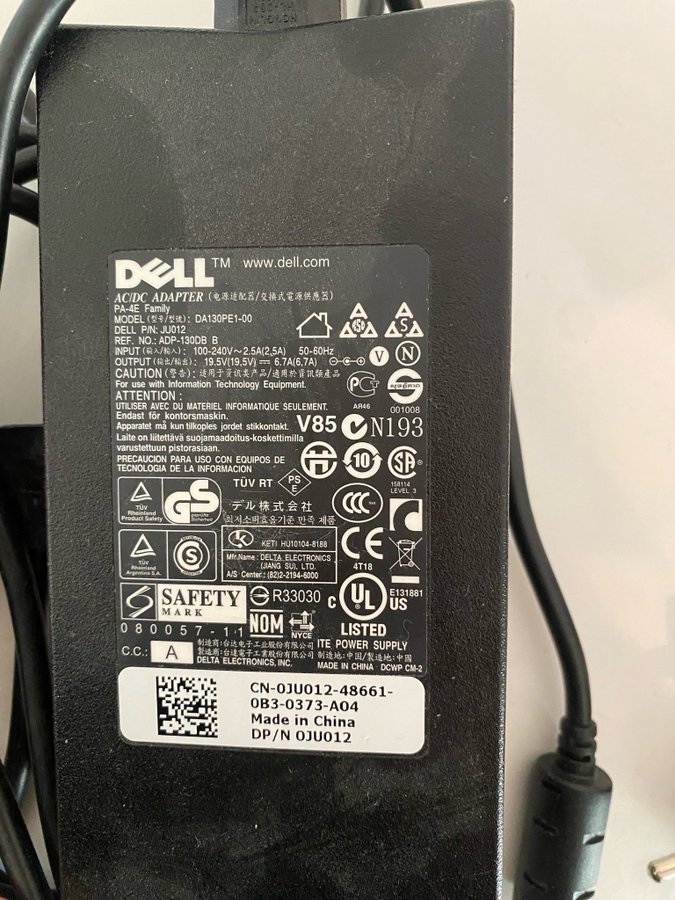 Dell Laptop Laddare