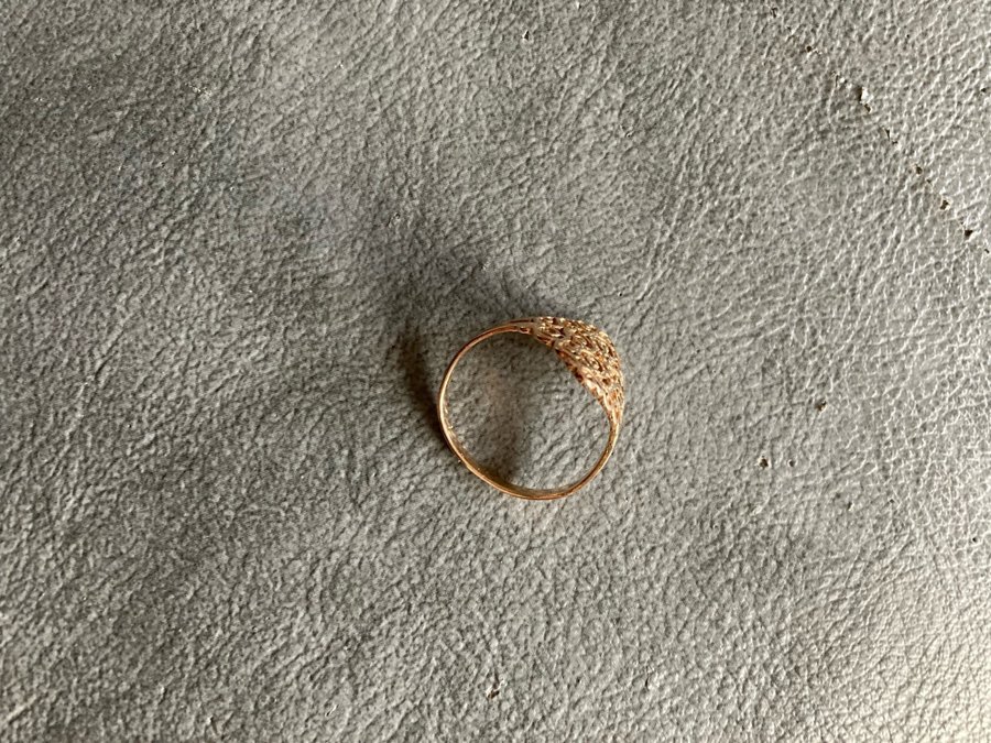 Förgylld ring