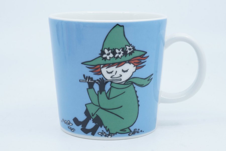 Muminmugg Snusmumriken, blå / Moomin Mug Snufkin