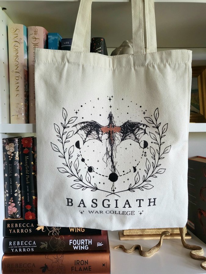 Fourth Wing tote bag