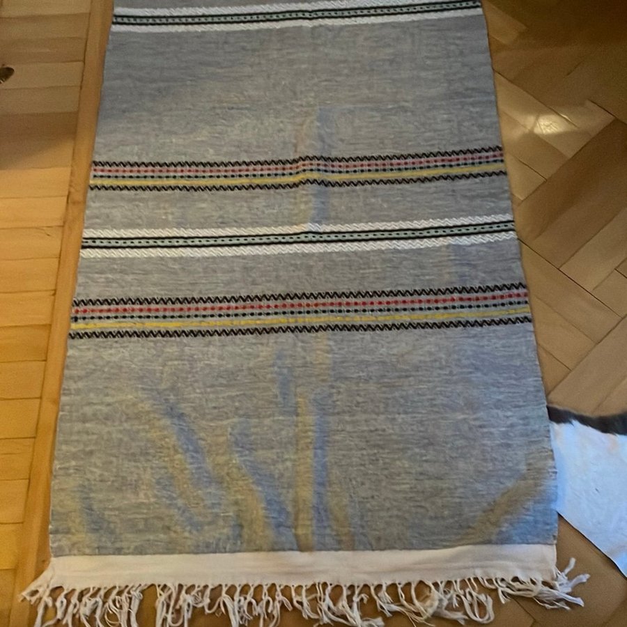 Stort Draperi, vepa eller bonad - fantastisk hemvävd textil. Ett hantverk!