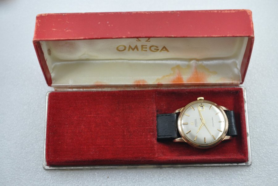 Omega Seamaster automatic 18k guld