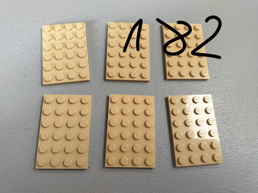 Lego beige delar