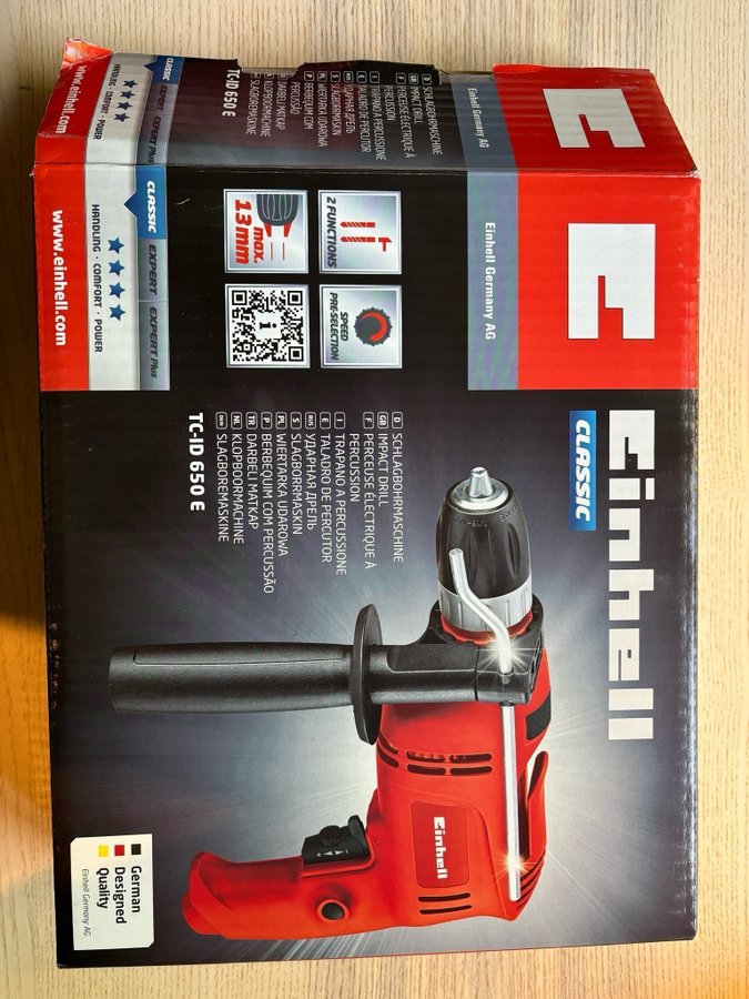 Einhell TC-ID 650 E Slagborrmaskin