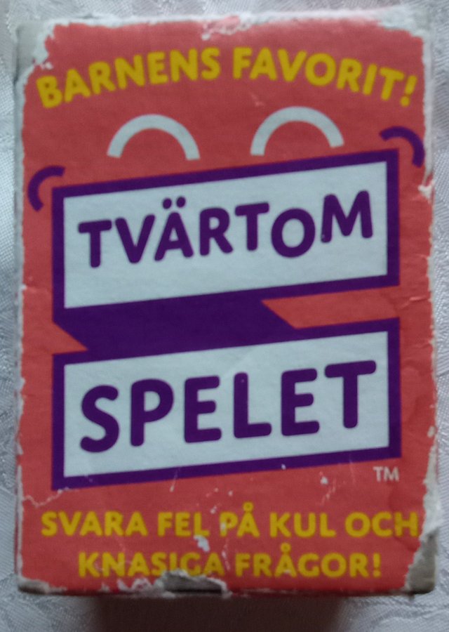 Tvärtom spelet - svarar du fel så är det rätt