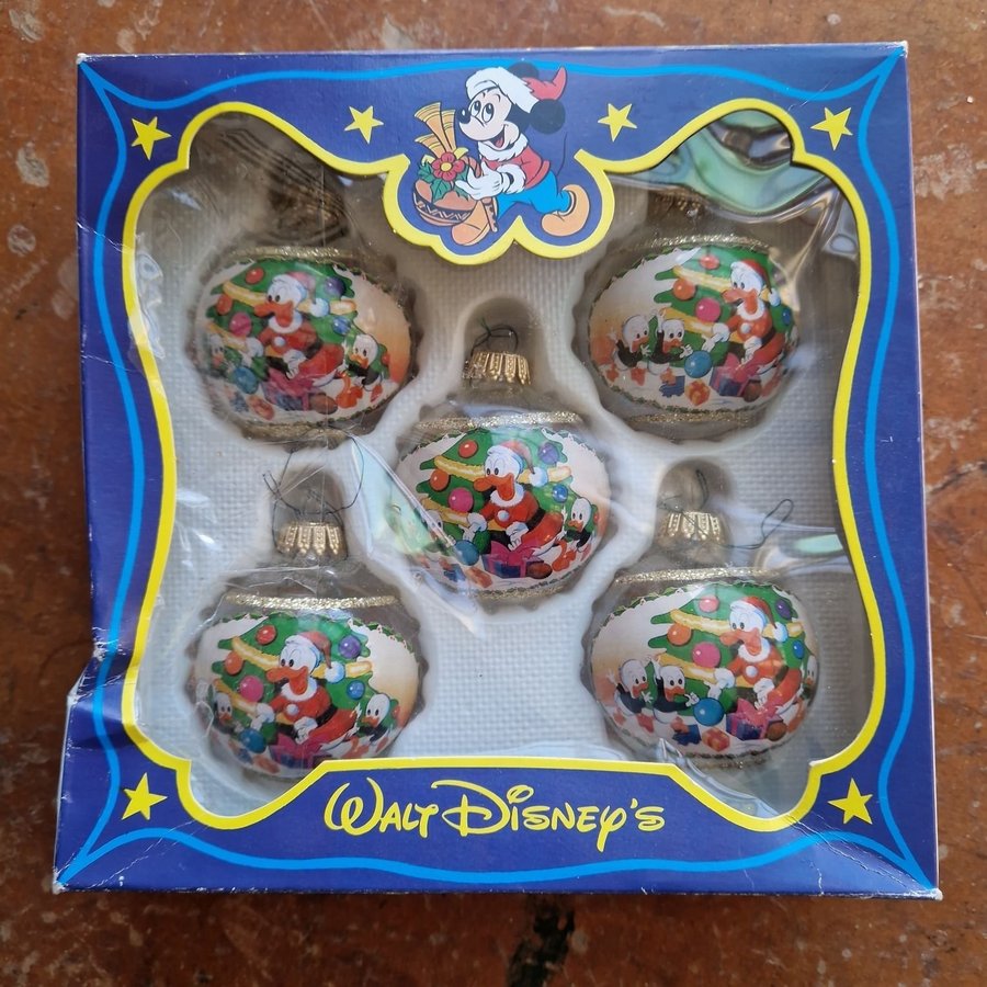 Walt Disney's julgranskulor retro jul julgransplundring 90-tal