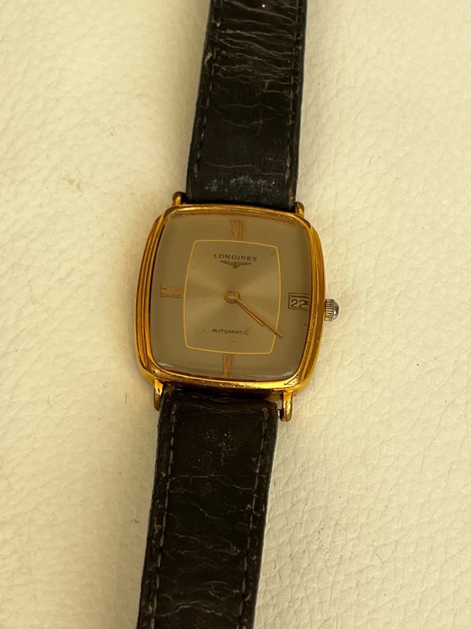 Longines Automatisk Klocka goldplaterad