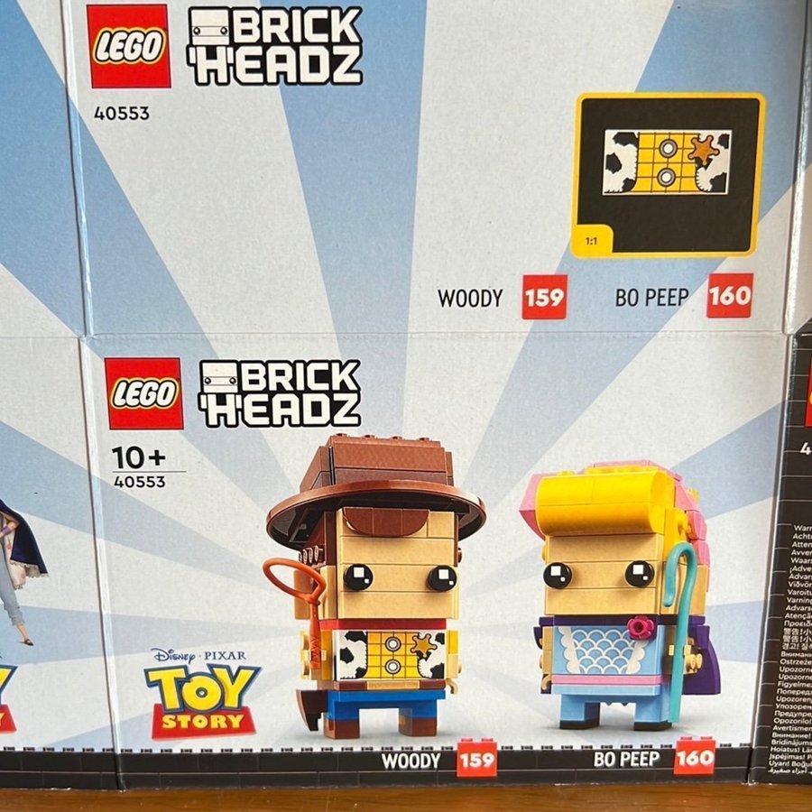 LEGO BrickHeadz 40553 Woody  Bo Peep