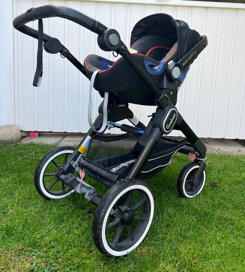 Emmaljunga NXT90 + Britax Römer Baby-Safe i-Size + Britax Swingfix M i-Size