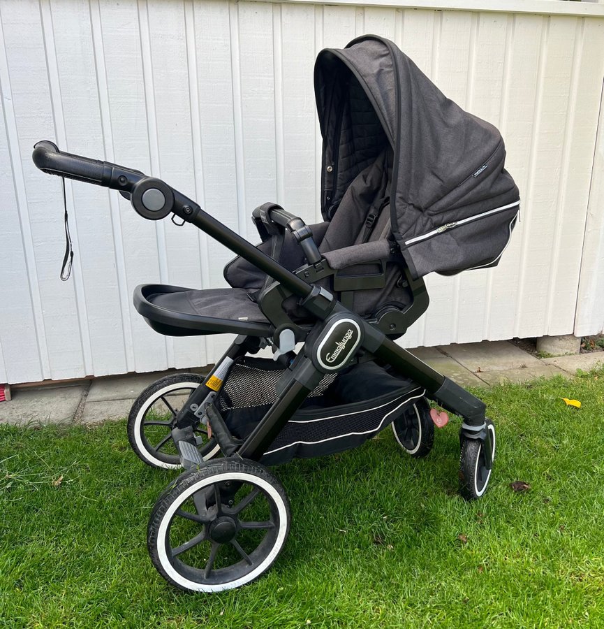 Emmaljunga NXT90 + Britax Römer Baby-Safe i-Size + Britax Swingfix M i-Size