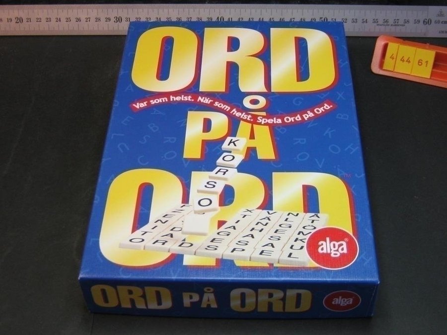 Ord på Ord Alga 1999 Komplett i mycket fint skick