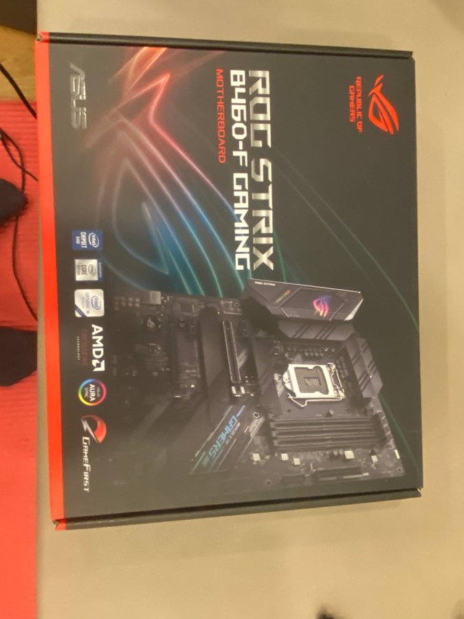 ASUS ROG STRIX B460-F GAMING Uppgraderings paketet