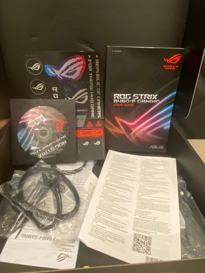 ASUS ROG STRIX B460-F GAMING Uppgraderings paketet