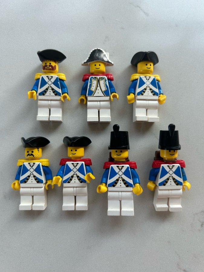 Lego pirat soldat pirates imperial Minifigurer gubbar classic