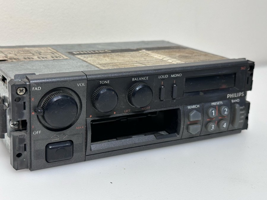 Philips 562 - kasset stereo / radio - retro