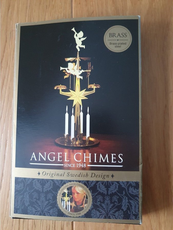 Ängla spel Angel Chimes ljusstake original swedish design oanvänt