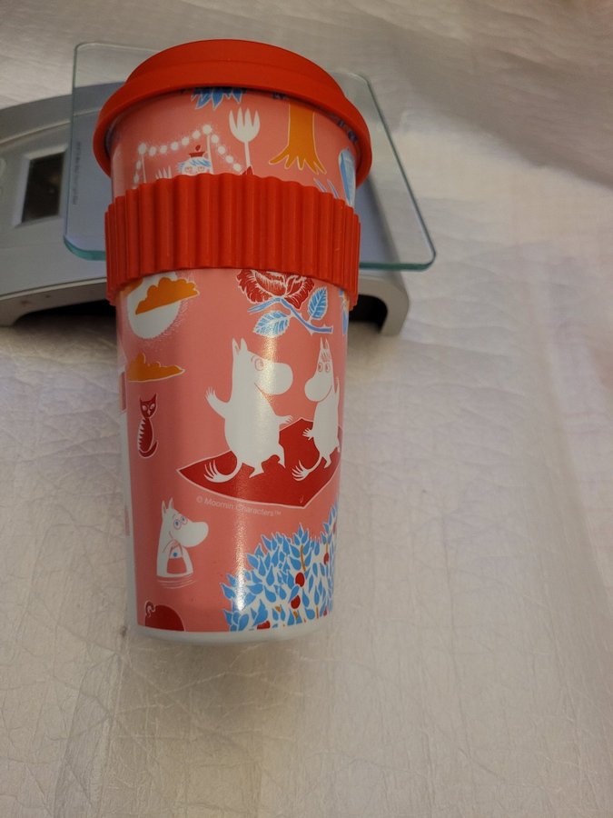 Vacker Opto Design Moomin Mumin Take Away Mugg Melamin / Silikon