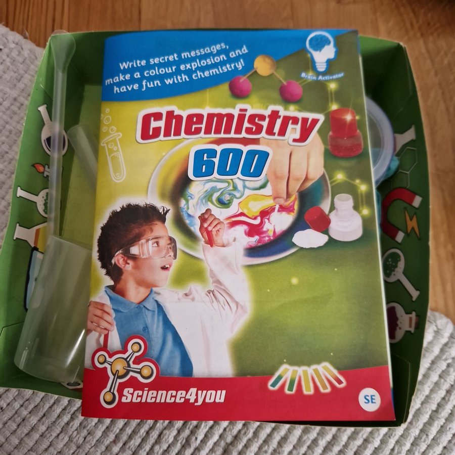 Kemisats för barn - Science4you Chemistry 600