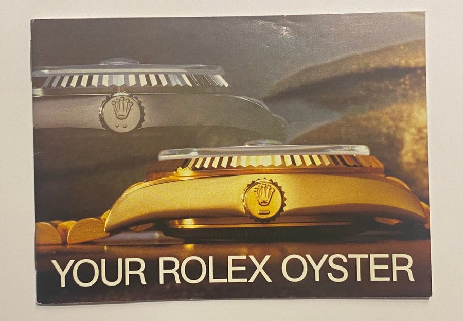 Rolex Your Oyster Perpetual 1985