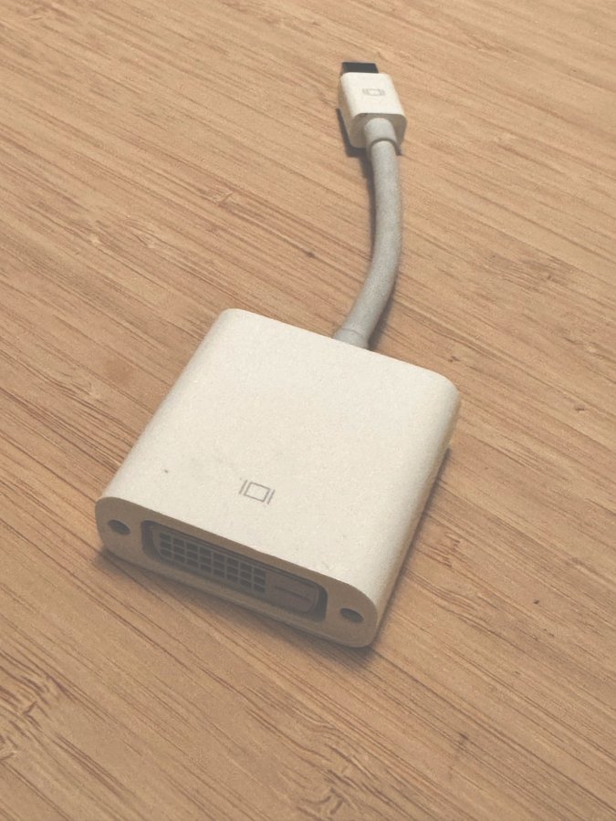 Apple Mini DisplayPort till DVI Adapter