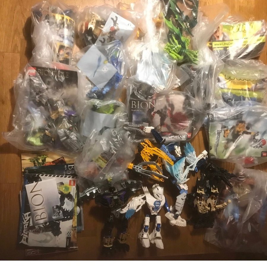 Lego Bionicle - Stor samling