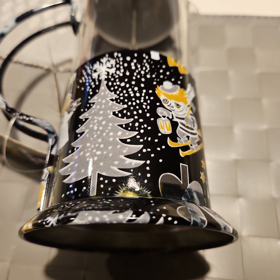 Moomin Munin kaffepress jul Too-Ticki