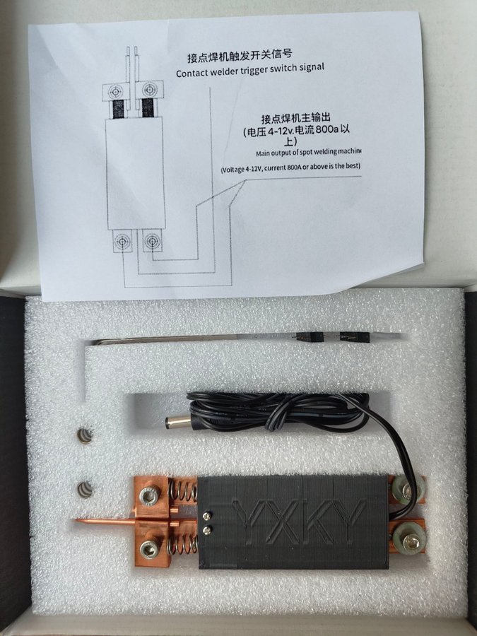 Kontaktsvets Trigger Switch Signal