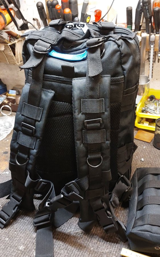 Molle system Ryggsäck med 2 xtra väskor