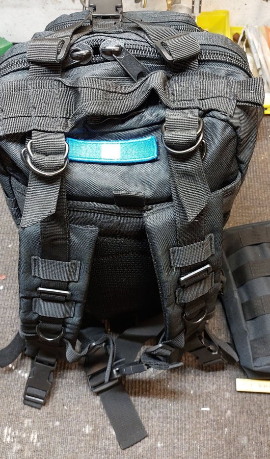 Molle system Ryggsäck med 2 xtra väskor