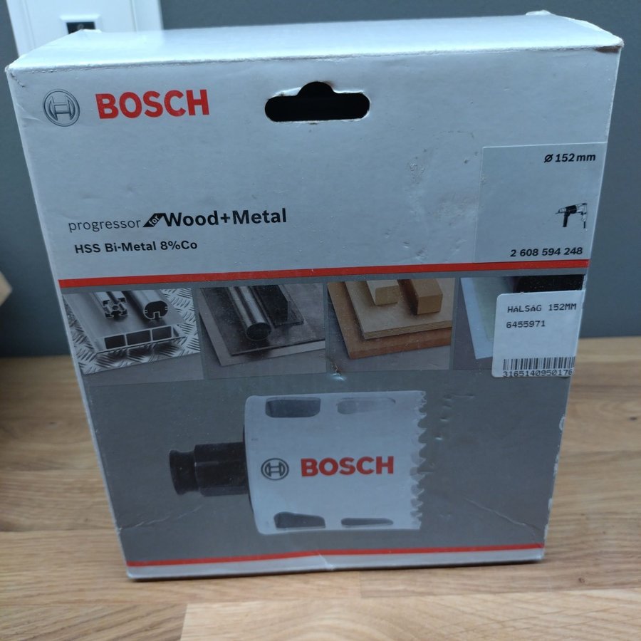 Bosch hålsåg 152mm