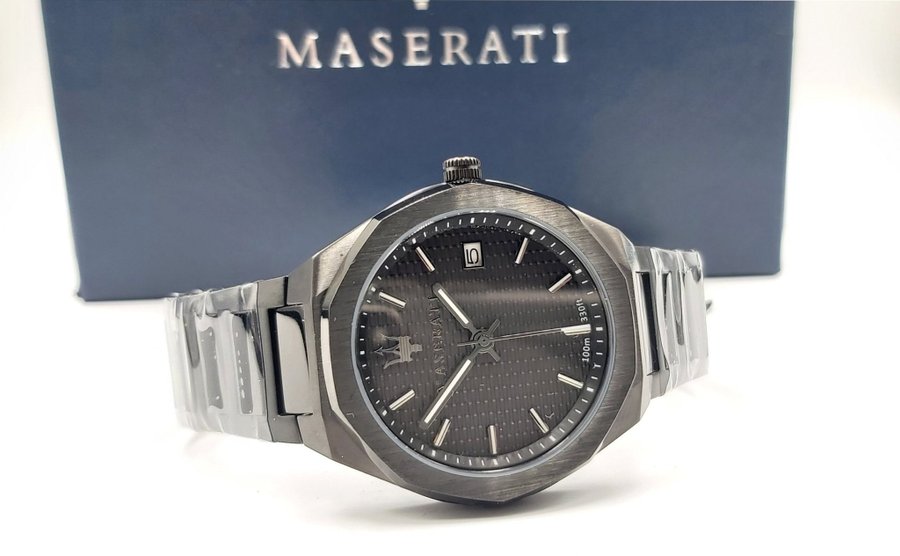 Maserati Stile R8853142001 Herenhorloge Zwart