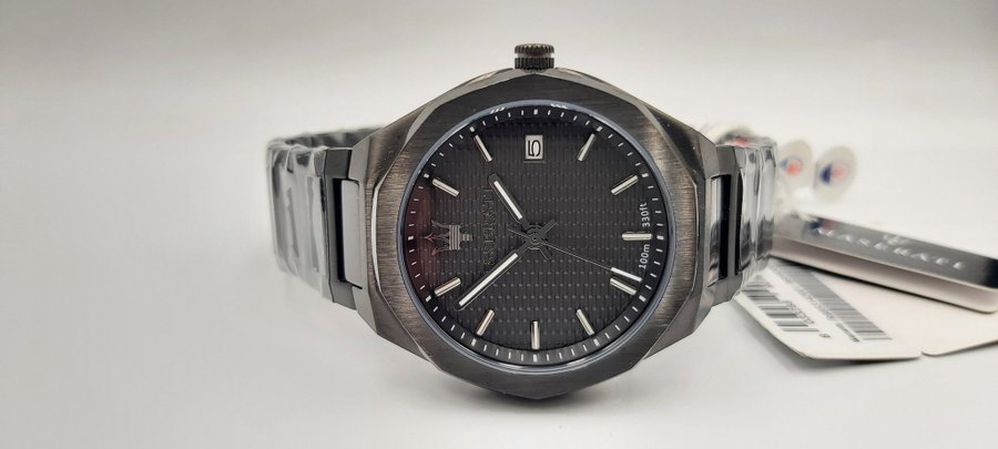 Maserati Stile R8853142001 Herenhorloge Zwart